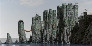Pyke, from Game of Thrones made in Minecraft