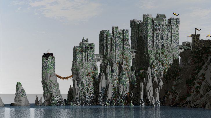 Pyke, from Game of Thrones made in Minecraft