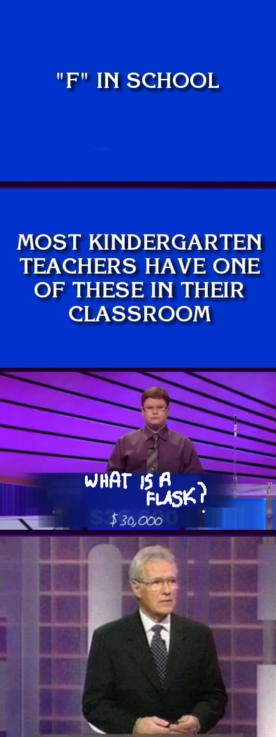Keeping it real on Jeopardy...