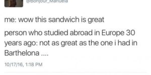 What a great sandwich