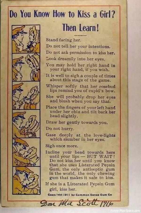 How to Kiss a Girl - 1911