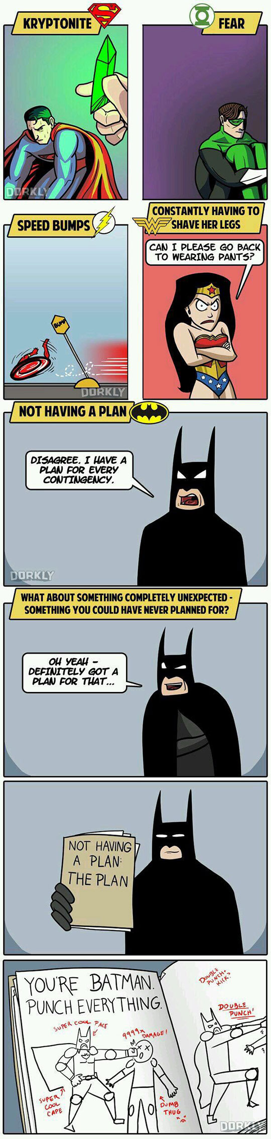 Batman always has a plan.