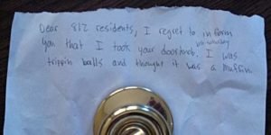 Lost Doorknob Finally Found