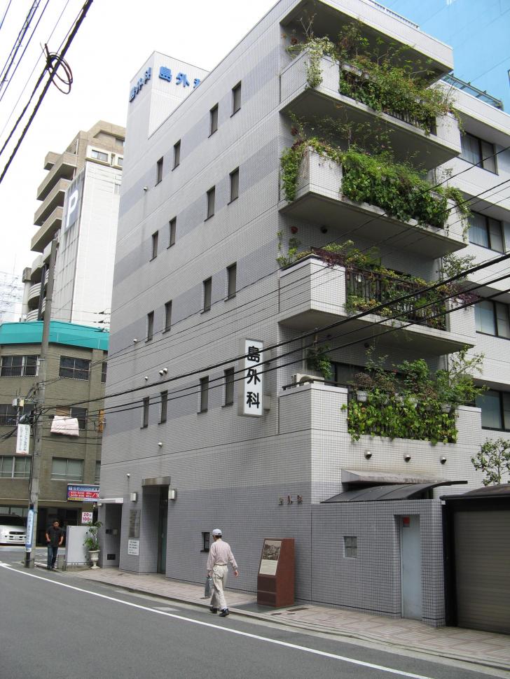 Hiroshima Ground-Zero. At this very point nuke "Little Boy" detonated and killed 80000 people in an instant. Today it's a small innocent alley.