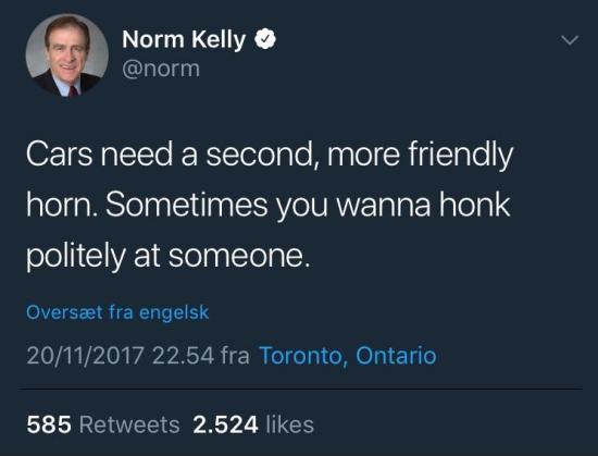 Possibly the most Canadian tweet.