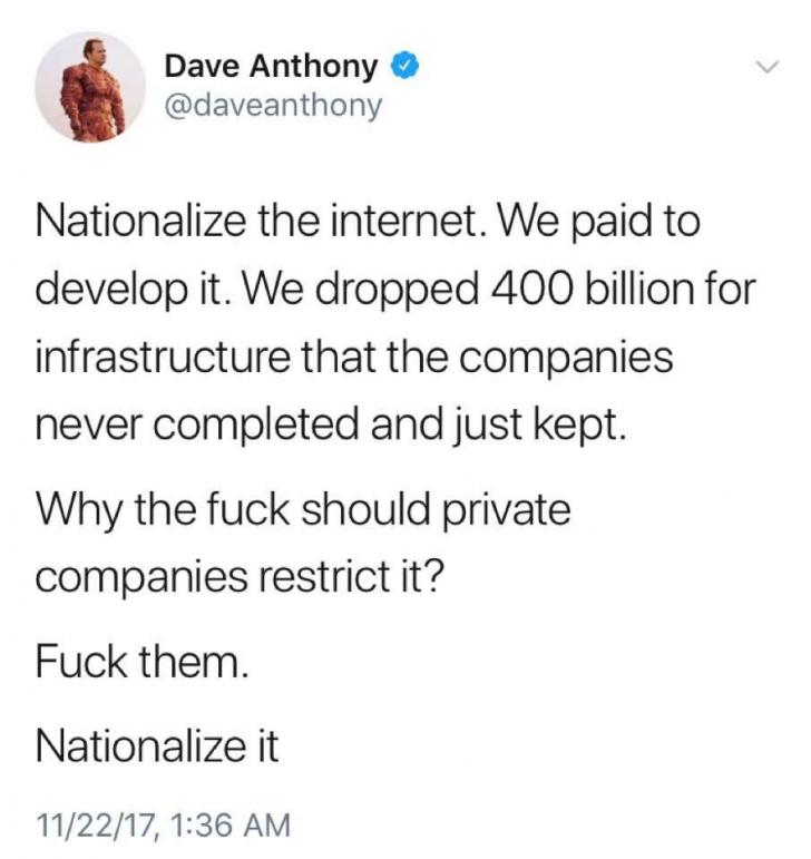 Nationalize the internet