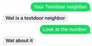 Textdoor Neighbor
