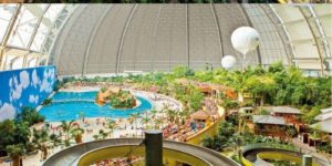 Biggest indoor beach in the world.