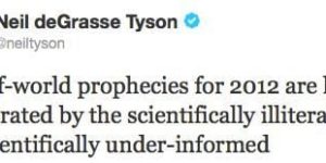 Neil deGrasse Tyson on the end of the world.