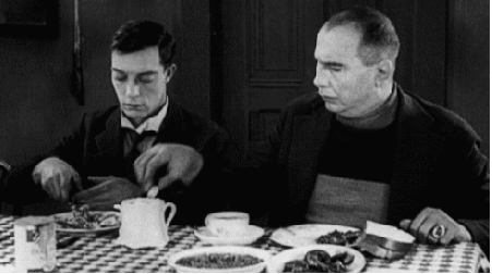 Classic Buster Keaton.
