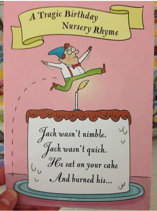 A Tragic Birthday Nursery Rhyme