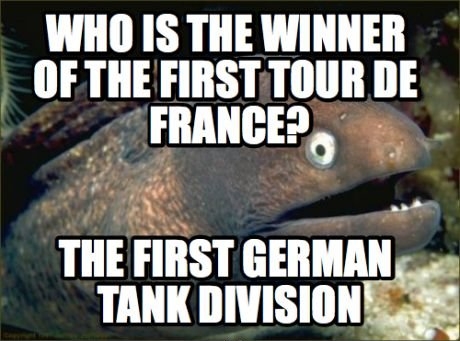 Who was the winner of the first Tour De France?