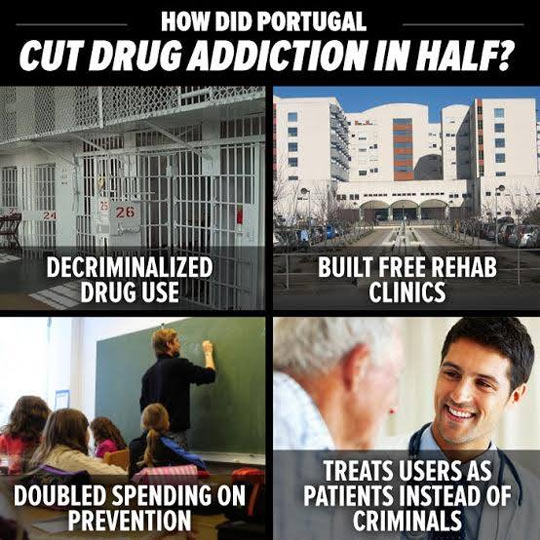 How to cut drug addiction in half.