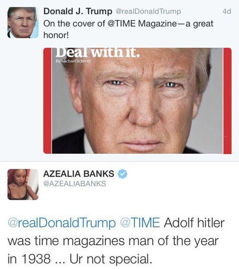 On the cover of time magazine