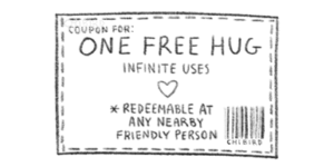 Coupon for: One Free Hug