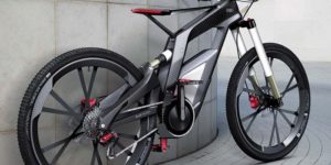 A bicycle designed by Audi.