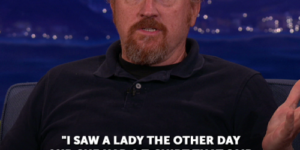 Louis C.K. Loves People-Watching