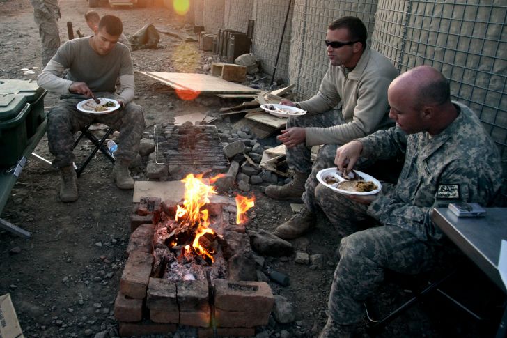 Not everyone can be home with their families for Thanksgiving in exchange for giving us all one more thing to be thankful for.