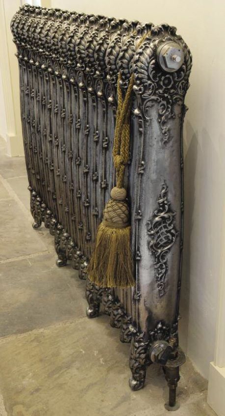 Antique cast iron radiator