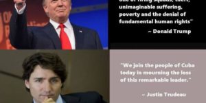 Trump vs Trudeau