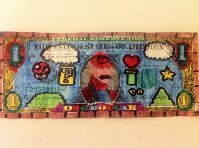 Mario Bros Currency.