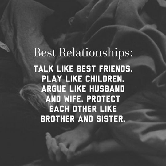 The best relationships