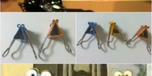 Binder clips look like Yip-Yips.