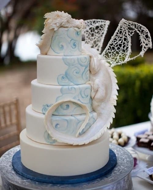 Dragon Wedding Cake