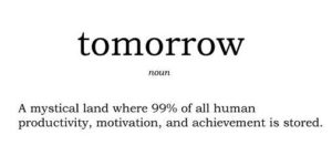 Definition of Tomorrow