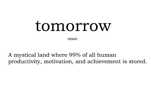 Definition of Tomorrow