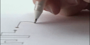 Conductive ink.