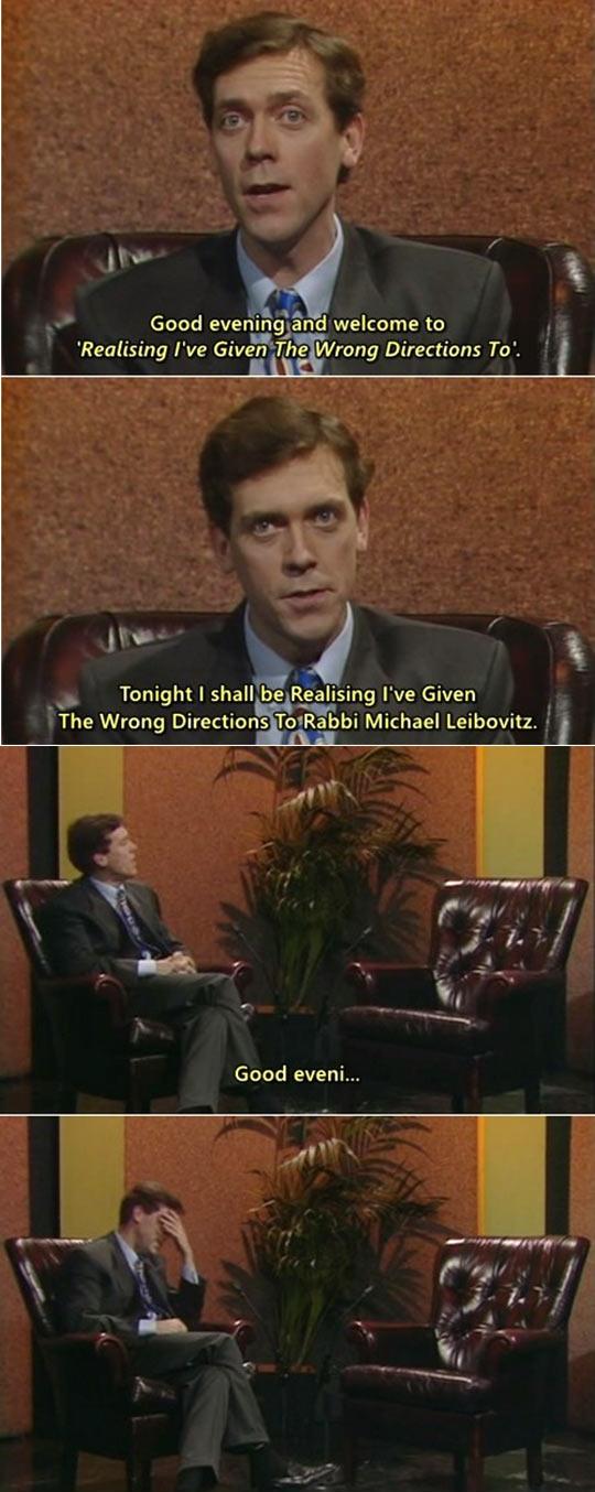 Classic Hugh Laurie