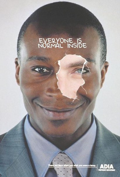 Anti-racism poster gone wrong