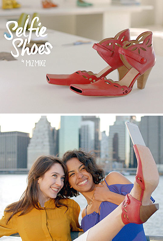 Selfie Shoes! (I don't want to live on this planet anymore...)