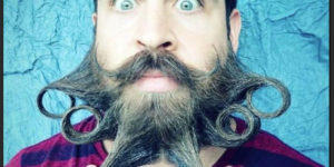 In honor of no shave November, crazy beard guy!