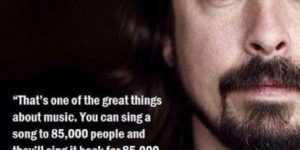 One of the great things about music…
