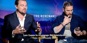 The Difference Between Leonardo Dicaprio And Tom Hardy