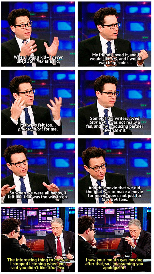 J. J. Abrams Discussing Star Trek