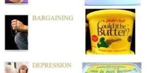 Five stages of butter