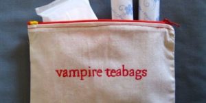 Vampire teabags.