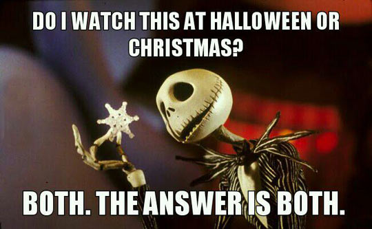 Halloween or Christmas?