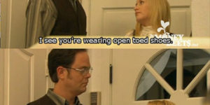 Oh Dwight.