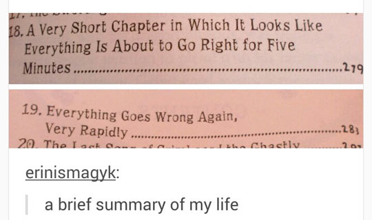 My life in two chapters