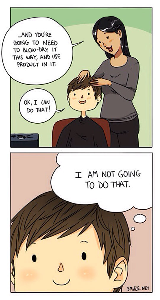 When I Go To The Hairdresser