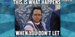 Kim Davis at the SOTU