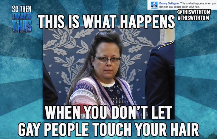 Kim Davis at the SOTU