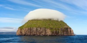 This tiny island with its own weather system.