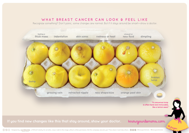 Signs Of Breast Cancer Explained; Using Lemons