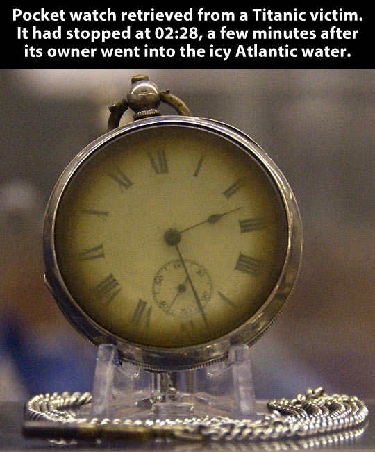 Pocket watch from a Titanic victim.