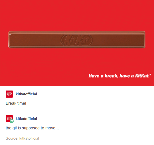 Kitkat tries out social media